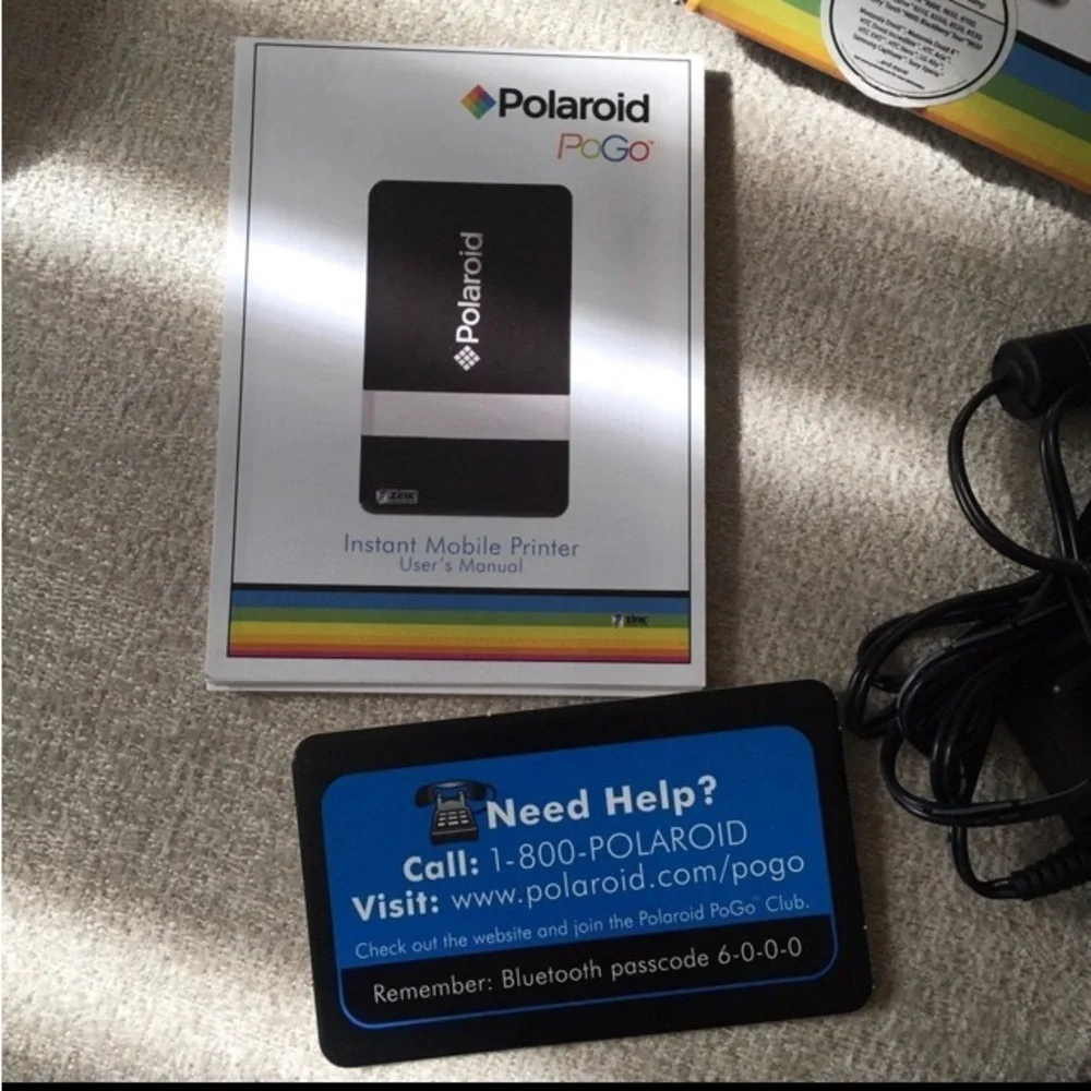 Polaroid PoGo Mobile Printer/Brand New Film Pack